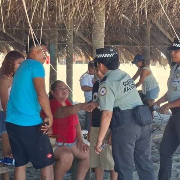 Crónica: “La gente viene porque es una playa segura y limpia”, destacan vacacionistas