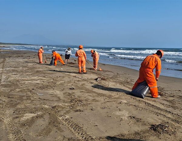 Recolectan 894.2 toneladas de hidrocarburo en el litoral