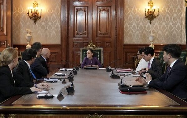 Presidenta Claudia Sheinbaum se reúne con el Alto Comisionado de las Naciones Unidas para los Derechos Humanos, Volker Türk