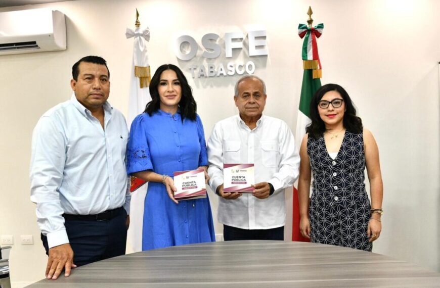Gobierno del Pueblo entrega en tiempo y forma al OSFE cuenta pública del ejercicio 2025