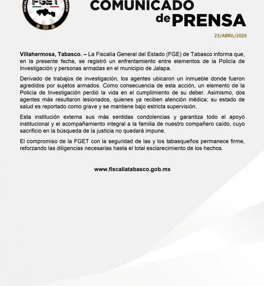 Muere agente de la PDI tras enfrentamiento armado en Jalapa