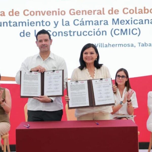 Firman Centro y CMIC convenio para impulsar más capacitaciones y propiciar equidad laboral
