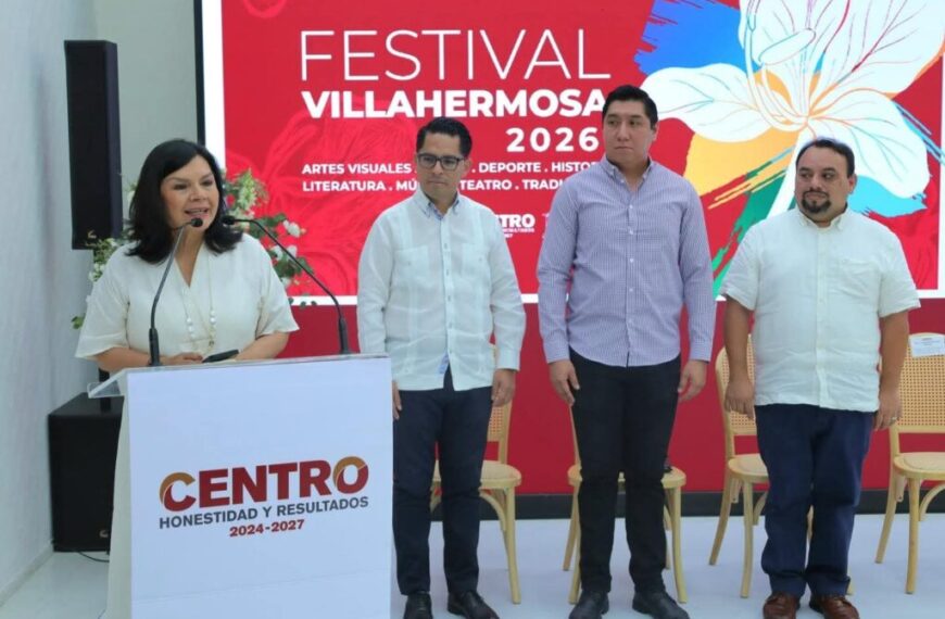 Invita Yolanda Osuna a celebrar juntos, del 24 al 28 de junio, el Festival Villahermosa 2026