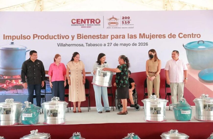 Entrega Yolanda Osuna utensilios y ollas vaporeras a 896 mujeres para impulsar su autonomía productiva