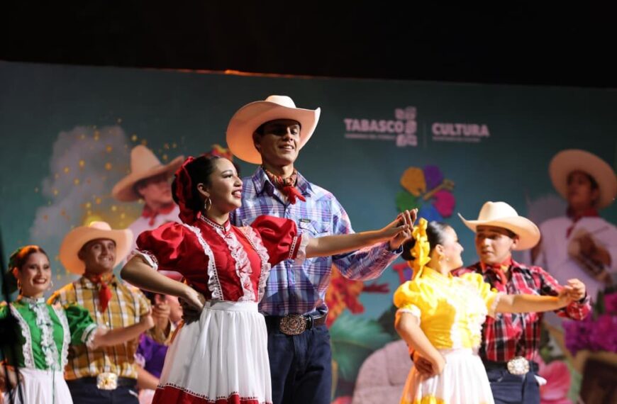 Feria Tabasco se llena de talento y orgullo por nuestras tradiciones con la presentación de los ballets folclóricos de Nacajuca, Teapa y Tenosique