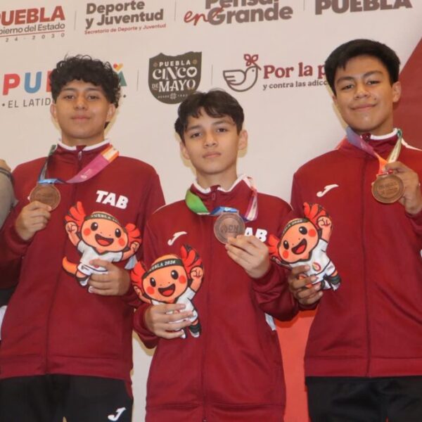 Tabasco vivió una jornada histórica con cosecha de medallas de oro, plata y bronce en la Olimpiada Nacional