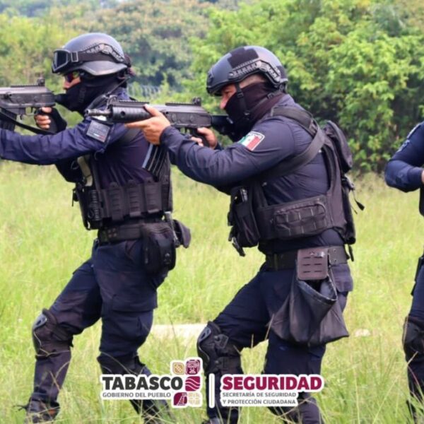 Tabasco continúa avanzando en su estrategia integral por la seguridad con acciones coordinadas y resultados contundentes