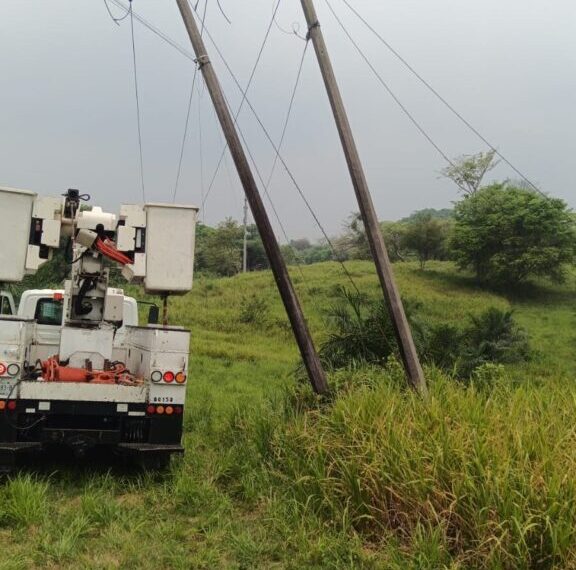 CFE intensifica mantenimiento eléctrico en Macuspana para garantizar servicio continuo