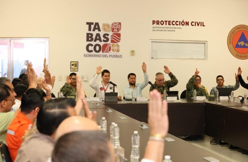 Realizan segunda sesión del Consejo Estatal de Protección Civil; definen primeras estrategias preventivas ante inicio de temporada de lluvias
