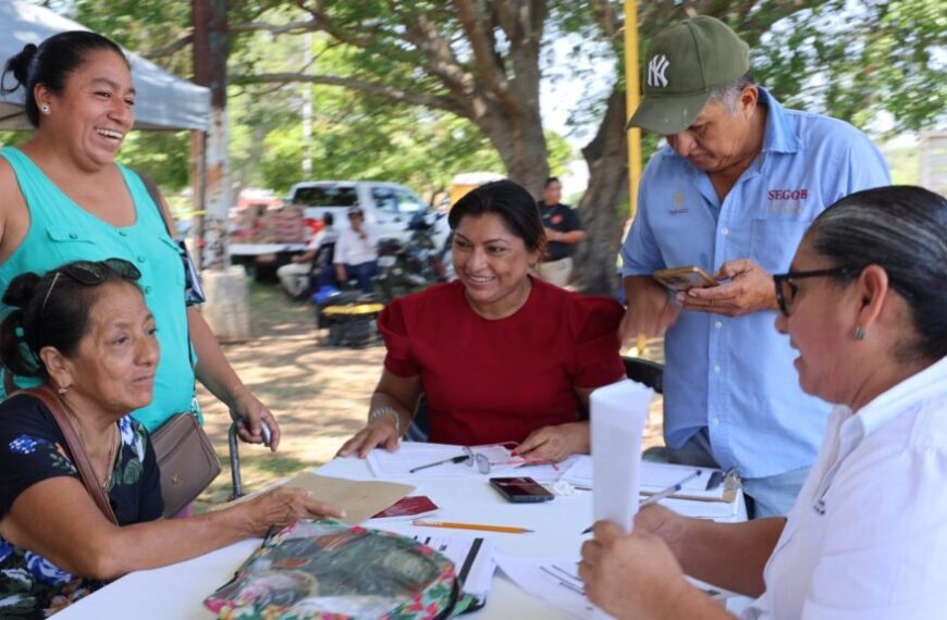 Gaviotas Norte recibe beneficios de Jornadas de Paz que impulsan Gobierno del Pueblo y de México