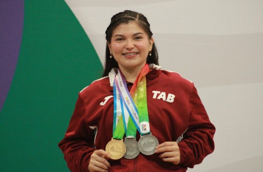 Atletas tabasqueños logran 15 medallas más en Olimpiada Nacional