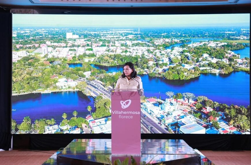 Presenta Yolanda Osuna estrategia “Villahermosa florece” para atraer inversiones y generar empleos