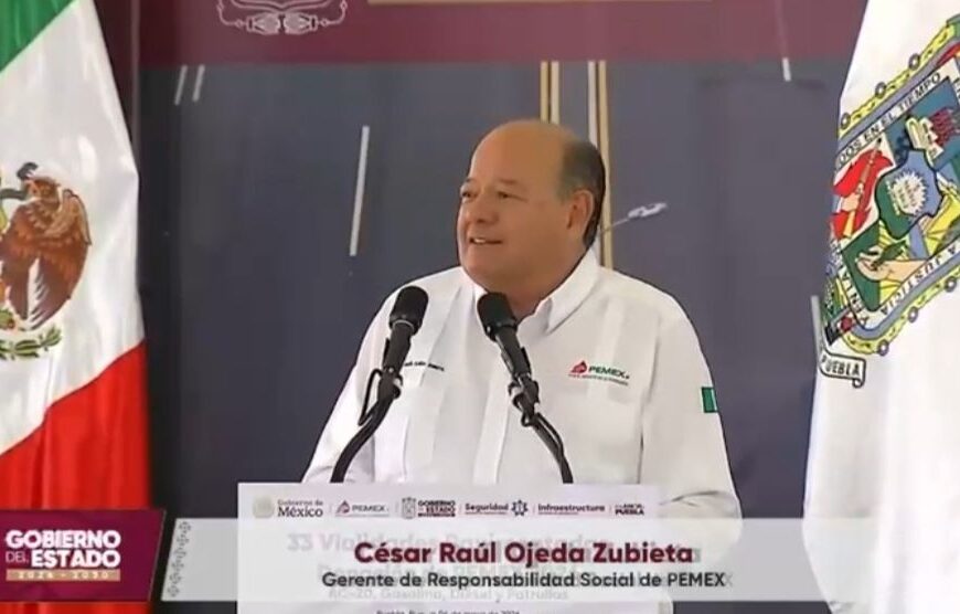 Claudia no está sola, cuenta con el respaldo de todos los poblanos, de todos los mexicanos: Raúl Ojeda
