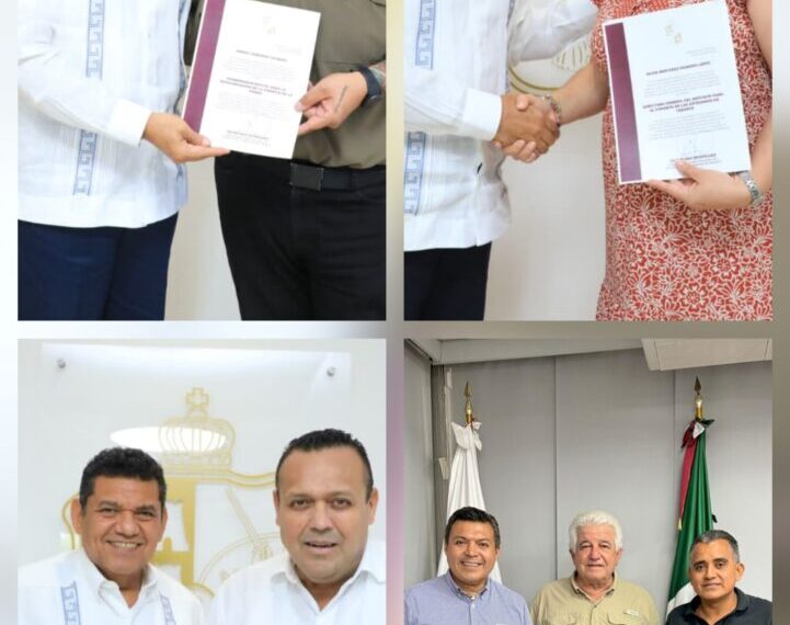 Oficializa el Ejecutivo estatal Javier May relevos en el gobierno