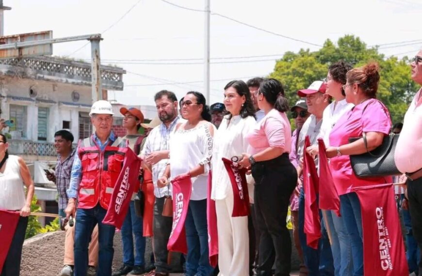 Pone en marcha Yolanda Osuna rehabilitación de luminarias en Paseo Tabasco y colonia Gil y Sáenz
