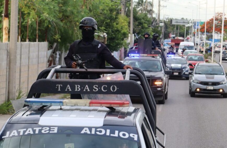 Refuerza SSPC acciones de vigilancia y prevención en colonias del municipio de Centro