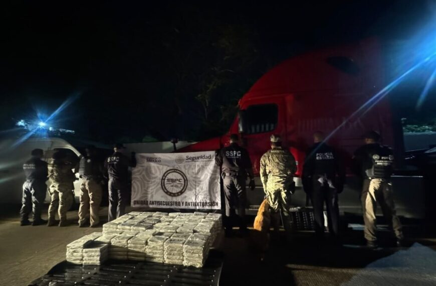 Fuerzas de seguridad asestan duro golpe al narcotráfico con millonarios decomisos de droga que deja de circular en Tabasco