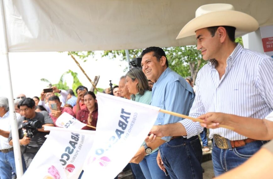 Con construcción de cisterna de rebombeo y línea de conducción, inicia rehabilitación de la red que garantizará el agua potable en Emiliano Zapata