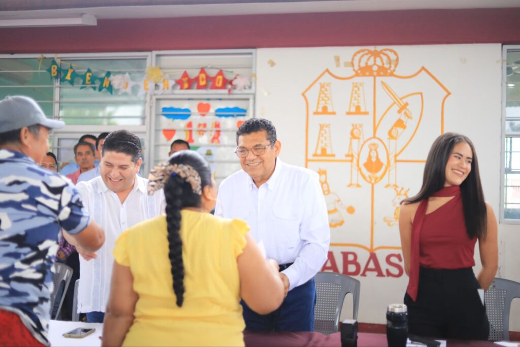 Llega Gobierno de Javier May a Tacotalpa para brindar servicios a las familias directamente en territorio