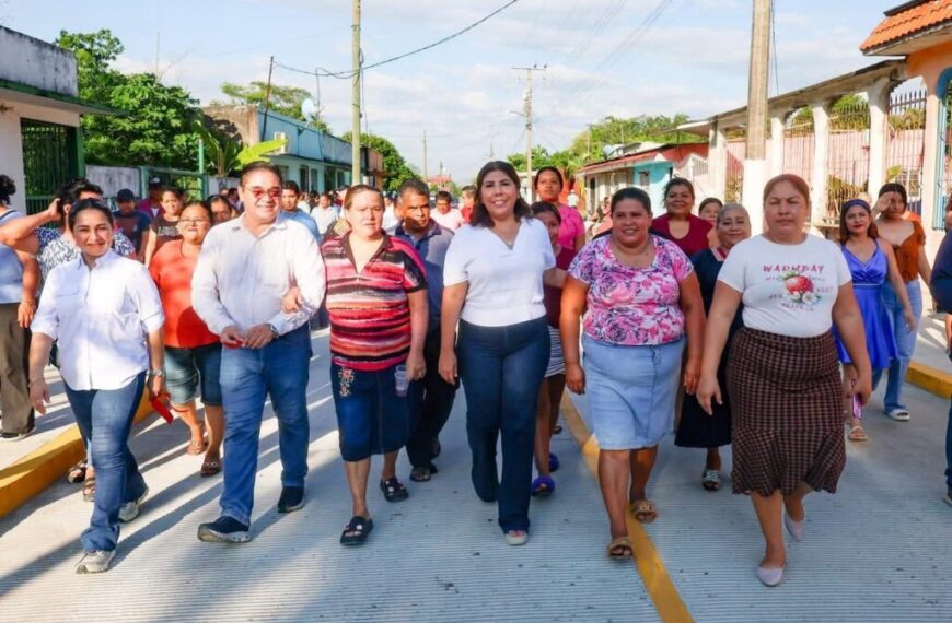 En Huimanguillo, las necesidades se convierten en realidad: Mari Luz Velázquez