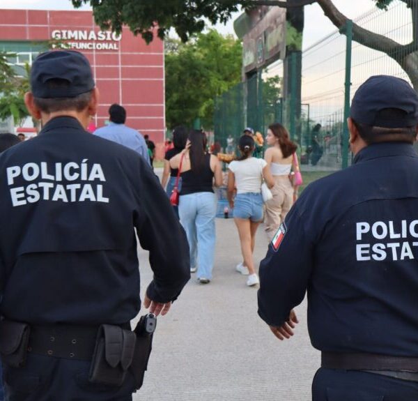 Garantiza SSPC seguridad de familias durante transmisión del partido del Mundial 2026
