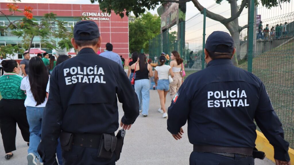 Garantiza SSPC seguridad de familias durante transmisión del partido del Mundial 2026