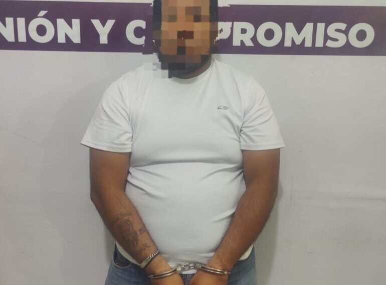 SSPC detiene a una persona y asegura unidad presuntamente relacionados con hechos delictivos en el municipio de Centro