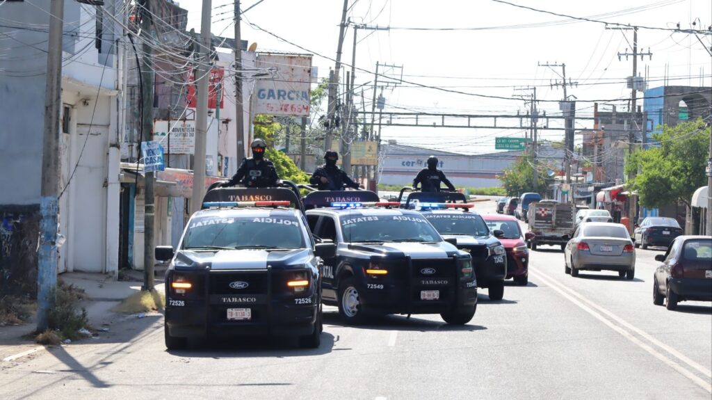 Realiza SSPC recorridos de seguridad en Villahermosa