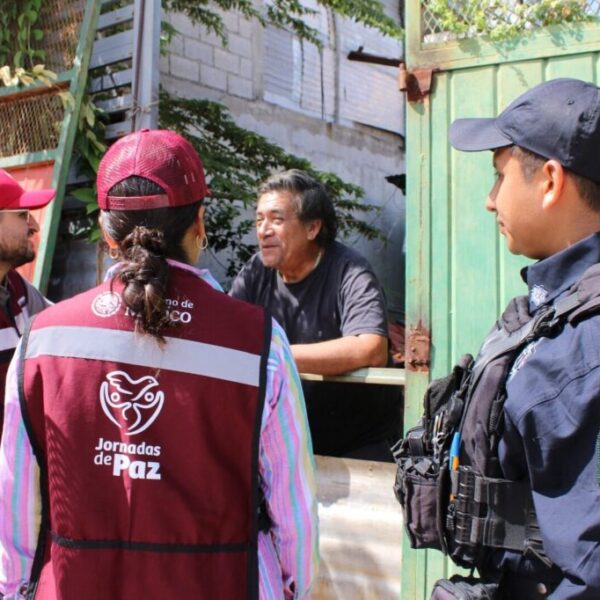 Habitantes de Asunción Castellanos reciben atención y servicios en la 57 edición de las Jornadas de Paz