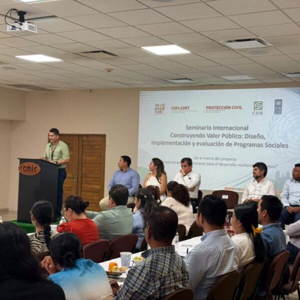 Inicia en Tabasco Seminario Internacional para fortalecer el diseño y evaluación de programas sociales