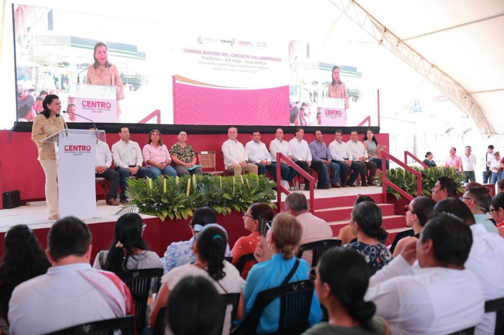 Cumple Yolanda Osuna con hechos: abasto de agua al Circuito Villahermosa–Periférico–Río Viejo–Ixtacomitán