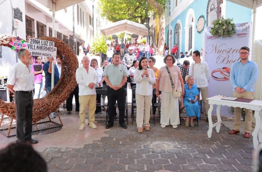 Lleva Yolanda Osuna programa Centro +Cerca a la Zona Luz de Villahermosa Barrio Mágico