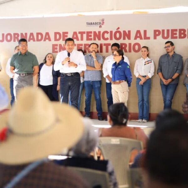 Javier May fortalece la transformación desde el territorio con atención directa y obras para el bienestar de las familias tabasqueñas