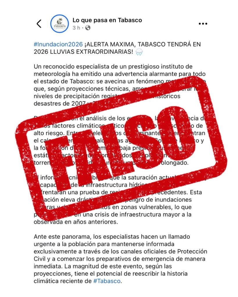 AVISO IMPORTANTE | EVITEMOS LA DESINFORMACIÓN