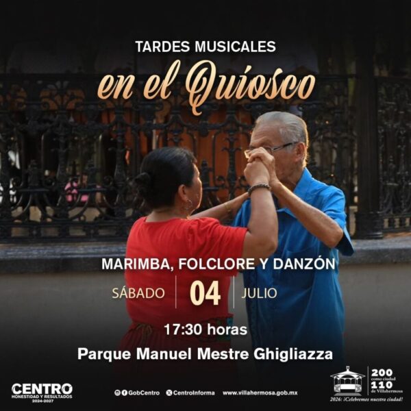Presenta Gobierno de Centro Agenda Cultural de julio con exposiciones, cine, teatro y talleres para vacaciones