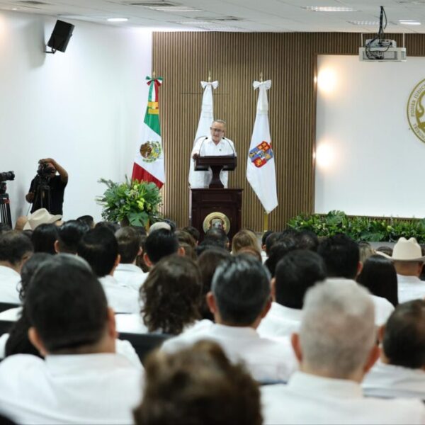 Asiste Javier May al primer informe del titular del Tribunal Superior de Justicia