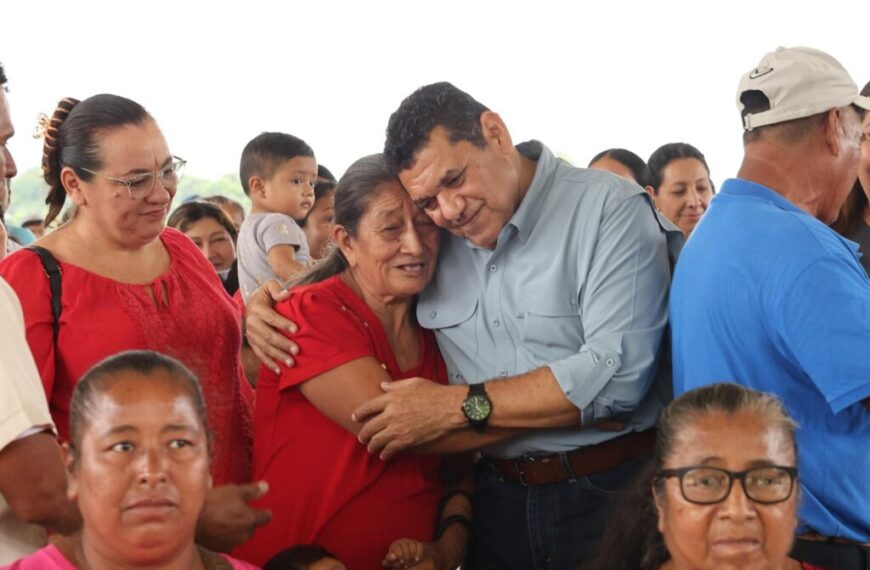 Transformación continúa avanzando y nada la detendrá: May al supervisar obras en Huimanguillo