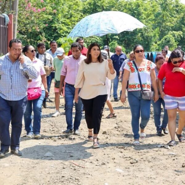 Realiza supervisión de diversas obras la alcaldesa de Huimanguillo