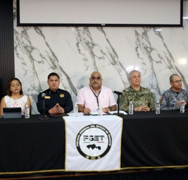 Más de 2,500 detenciones durante el primer semestre de 2026 como resultado de la estrategia de seguridad en Tabasco