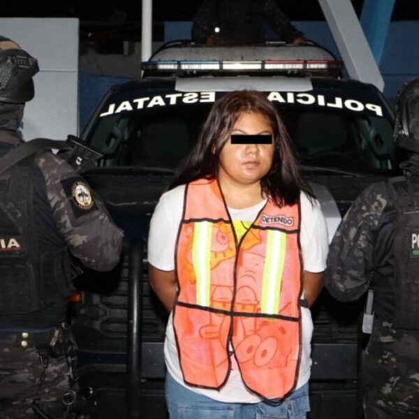 Detiene SSPC a una mujer con arma de fuego y diversas dosis de estupefacientes en Centro