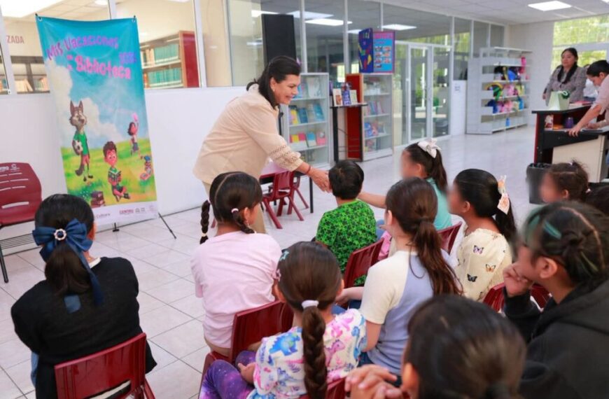Inaugura Yolanda Osuna los Talleres de Verano “Mis Vacaciones en la Biblioteca 2026”