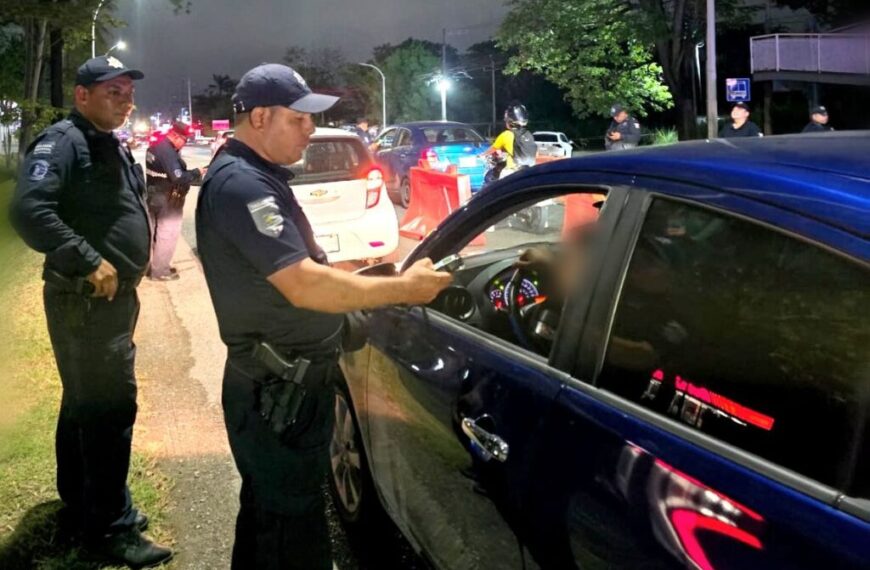 Reporta PEC resultados del Operativo de Alcoholímetro en Villahermosa
