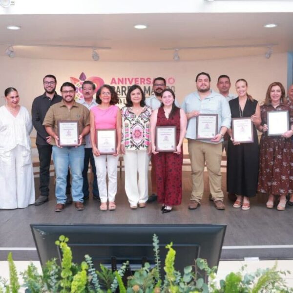 Anuncia Yolanda Osuna nueva etapa de pintura de fachadas y de restauraciones en el Barrio Mágico Zona Luz de Villahermosa
