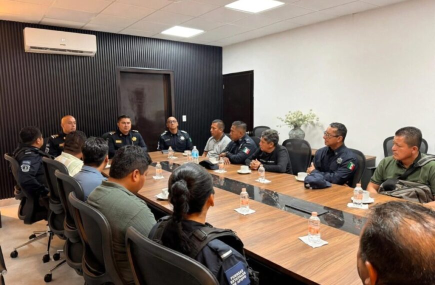 Reconoce titular de la SSPC a elementos que participaron en operativo en Cárdenas y garantiza respaldo institucional en sus labores