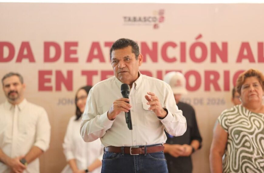 Cumple Gobierno del Pueblo con familias de Jonuta; fortalece atención en territorio e impulsa más de 163 mdp en obra pública