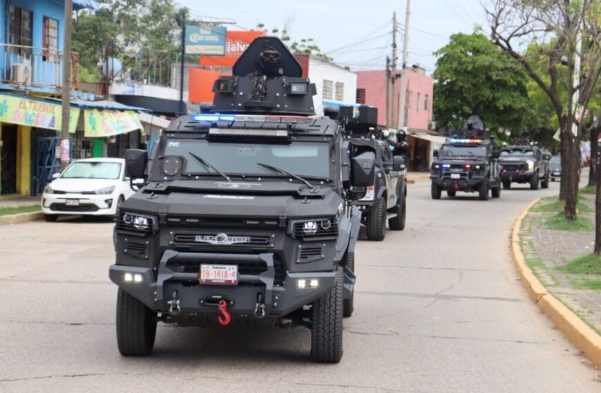 Logran resultados contra actividades delictivas: 8 detenidos y decomisos