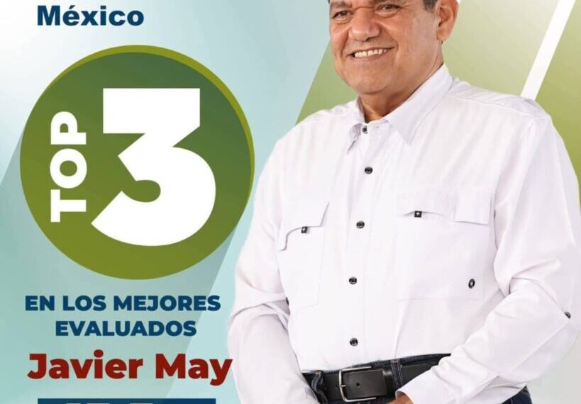 Javier May, entre los gobernadores mejor calificados: Rubikon