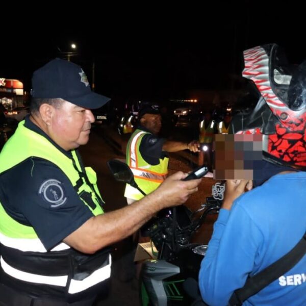 Refuerza SSPC acciones preventivas en Tabasco: Aplica PEC ‘Operativo Alcoholímetro’
