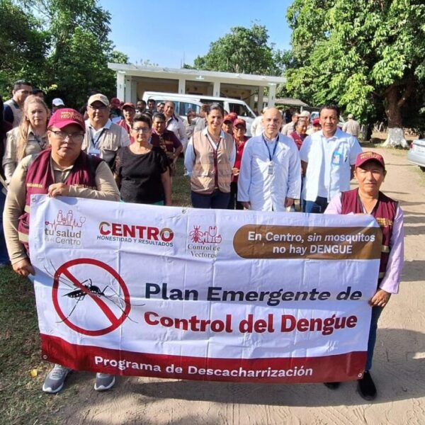 Refuerza Salud acciones preventivas contra el dengue ante inicio de la Temporada de Lluvias