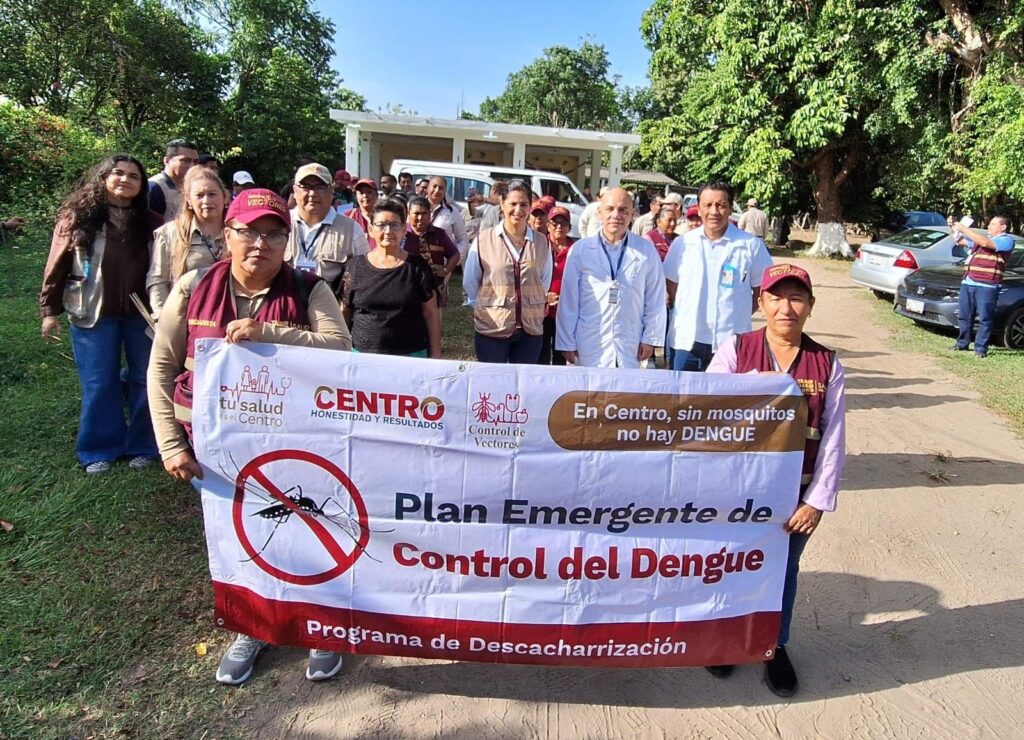 Refuerza Salud acciones preventivas contra el dengue ante inicio de la Temporada de Lluvias